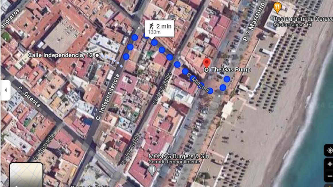 2 Min Centro Y Playa Calle Independencia Fuengirola Bagian luar foto
